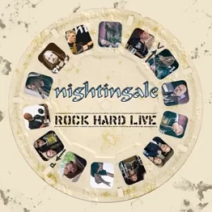 Image of Rock Hard Live by Nightingale Vinyl Album