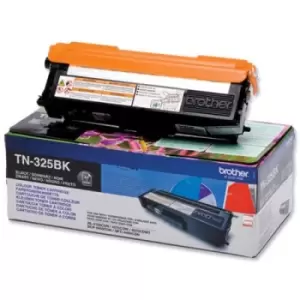 Image of Brother TN325BK High Yield Laser Printer Ink Toner Cartridge, black