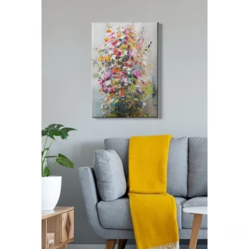 Image of Kanvas Tablo (50 x 70) - 113 Multicolor Decorative Canvas Painting