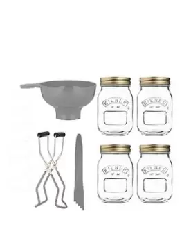 image of Kilner 8 Piece Preserving Starter Set