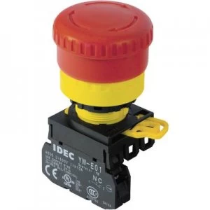 Image of Idec YW1L V4E01Q4R EPO switch 240 V AC 6 A 1 breaker