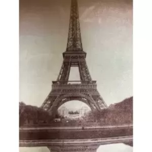 Image of Eiffel Tower - Photographic Cushion Cover - Multicoloured