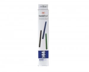 Image of Rexel Comb Binding A4 21 Rings 6mm Pack of 25 White