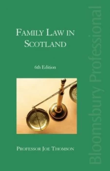 Image of Family Law in Scotland by Joe Thomson Paperback