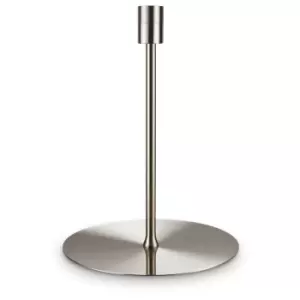 image of Ideal Lux Set Up Tall Table Lamp Base Only Nickel