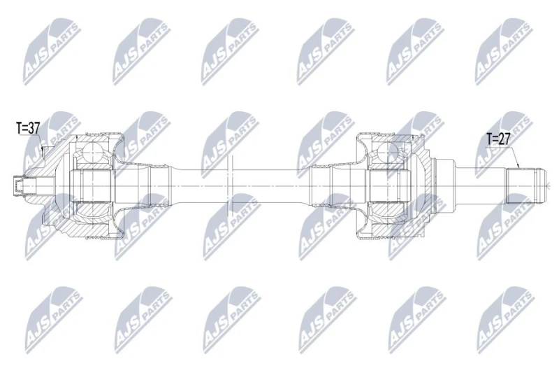 Image of NTY Drive shaft NTY NPW-BM-241