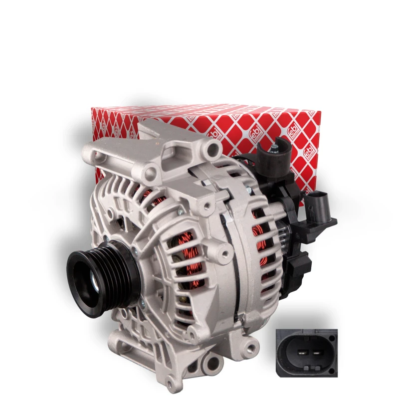 Image of FEBI BILSTEIN 101558 Generator Alternator Charging Current: 200A, Voltage: 12V Alternator (4)