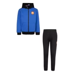 Image of Nike Fleece Hoodie And Joggers Set Infant Boys - Blue