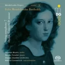 image of Felix Mendelssohn Bartholdy: String Symphony 7/Double Concerto...