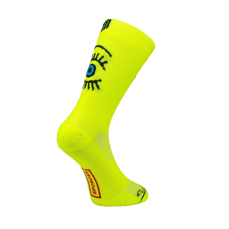 Image of Sporcks Eye Yellow Socks, Size L