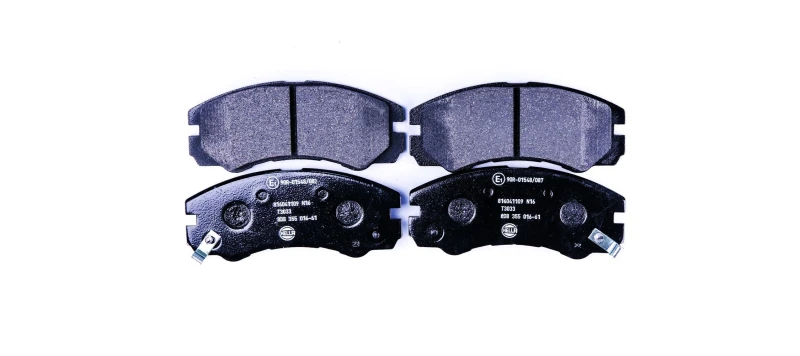 Image of HELLA Brake pad set HELLA 8DB 355 016-611