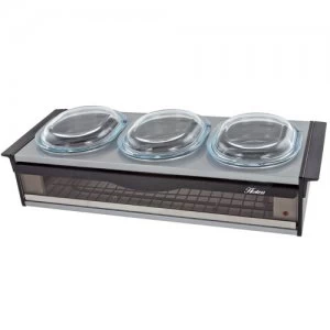 Image of Hostess Heated Buffet Server - Silver
