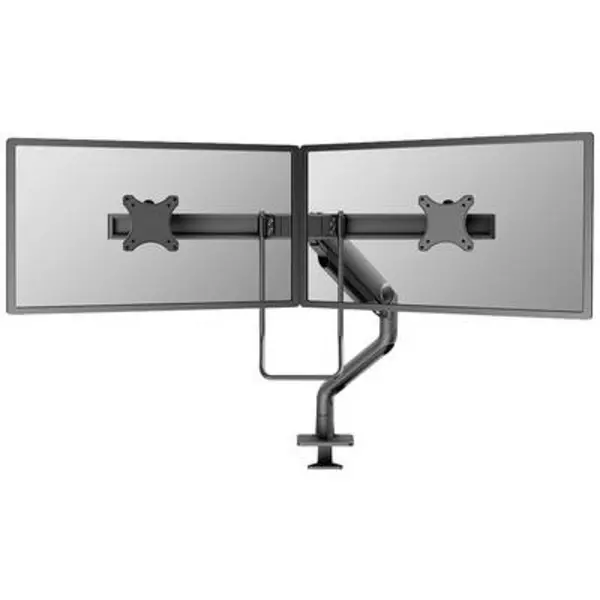 image of Neomounts DS75S-950BL2 2x Monitor desk mount 43,2cm (17) - 68,6cm (27) Tiltable, Swivelling, Swivelling, Height-adjustable