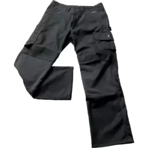 Image of Lerida Mens Black 34R Work Trousers