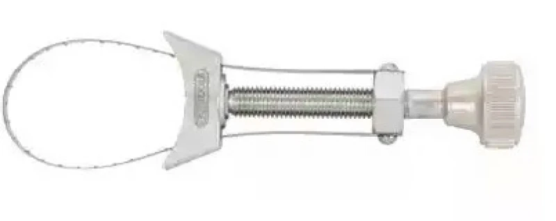 Image of KS TOOLS 155.5003 Oil Filter Belt Chrome Vanadium Steel, Ø of: 110,0mm, Ø up to: 155,0mm Chrome Vanadium Steel Oil Filter Belt (4721)