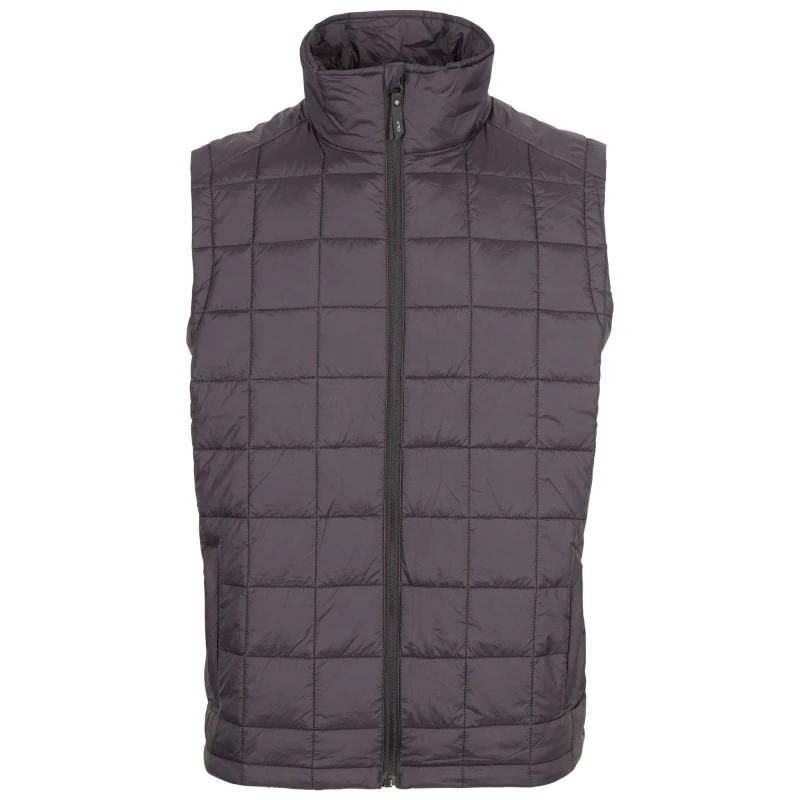 Image of Trespass Trespass Men Enoless DLX Gilet in Black Size: Small Black S Male 5063107262714