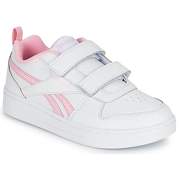 Reebok Classic REEBOK ROYAL PRIME Girls Childrens Shoes Trainers in White,1.5 kid,13.5 kid,9.5 toddler