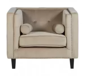 Image of Felisa Velvet Chair Black