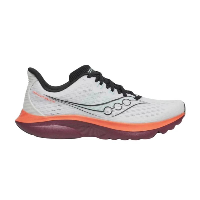 Image of Zapatillas Saucony Kinvara 16 Blanco Naranja SS26, Size 42 - EUR