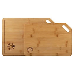 image of MasterChef Chopping Boards Bamboo 38.5 x 27.5cm / 34 x 23.5 cm