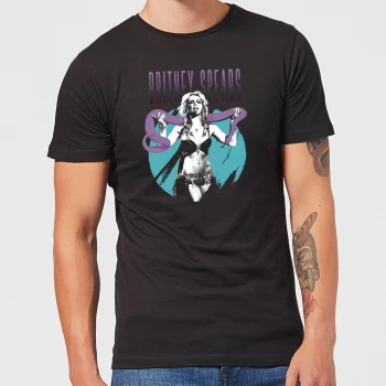 Image of Britney Spears Slave Mens T-Shirt - Black - 3XL - Black