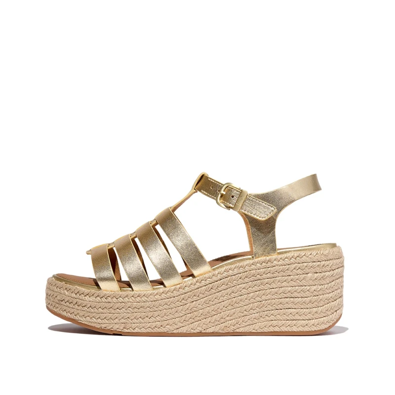 Image of FitFlop Wedge Sandals Fisherman Style Women FitFlop Platfforms Dore Female 40