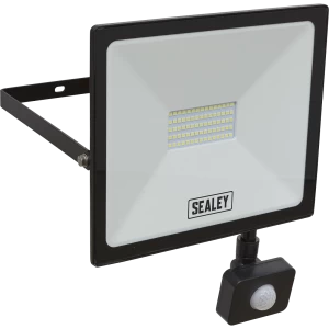 image of Sealey Extra Slim PIR Sensor 50w LED Floodlight