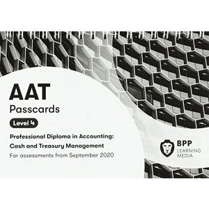 Image of AAT Cash and Treasury Management Passcards Spiral bound 2020