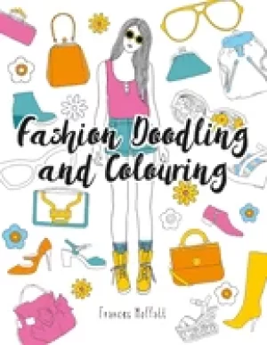 Image of fashion doodling and colouring