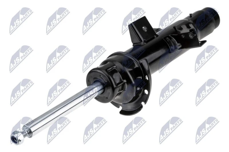Image of NTY A-BM-064 Shock absorber Front Axle Left, Gas Pressure, Electronically adjustable shock strength, Suspension Strut, Bottom Clamp Shock Absorber (8