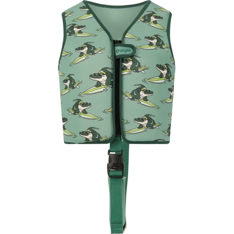 Image of Children's swimming vest Zigzag lamai Neoprene Vert Unisex 2/3 ans