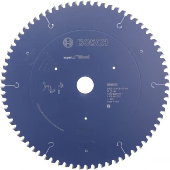 Image of Bosch 2608642497 Mitre Saw Blade Expert for Wood 216 x 30 x 2.4mm ...