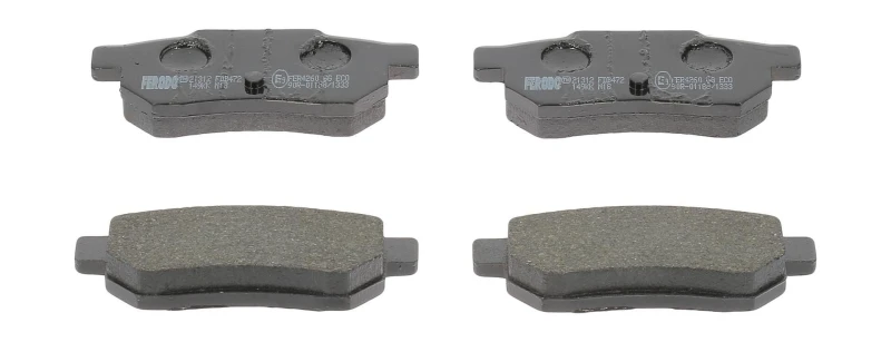 Image of FERODO Brake pad set FERODO FDB472