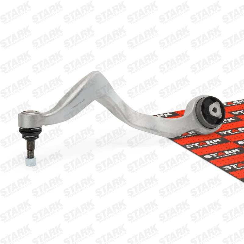 Image of STARK SKCA-0050350 Suspension arm Control Arm, Aluminium, Front Axle, with rubber mount Aluminium Track Control Arm (273)