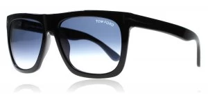 Image of Tom Ford Morgan Sunglasses Shiny Black 01W 57mm