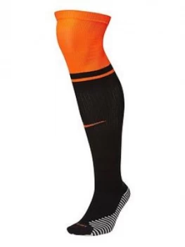 Image of Nike Youth Holland Away Euro 20 Sock, Black, Size S