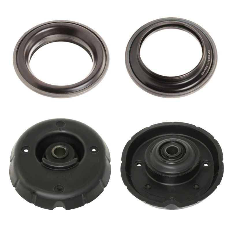 Image of RIDEX 1180S0541 Top strut mount Front Axle, with bearing(s) Suspension Strut Support Bearing (1180)