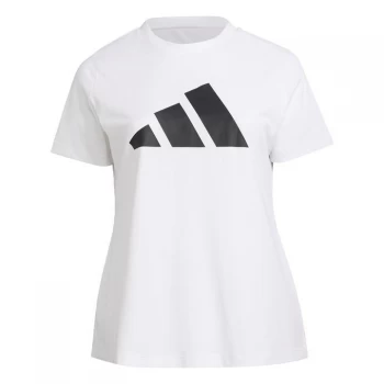 Image of adidas Sportswear Future Icons T-Shirt (Plus Size) - White