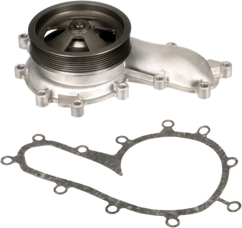 Image of GATES WP5042HD Water pump FleetRunner Metal, for V-ribbed belt pulley, with gaskets/seals Metal Water Pump (1260)