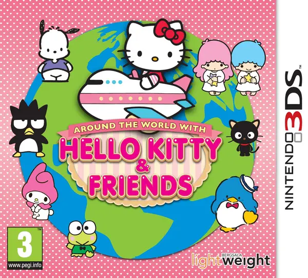 image of Around the World With Hello Kitty and Friends Nintendo 3DS Game