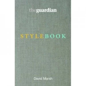 Image of Guardian Style by David Marsh Hardback