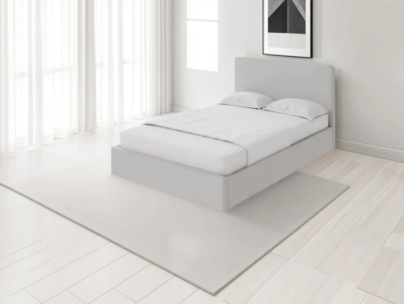Image of GFW Chiswick Soft Grey Ottoman Bed Frame - 4ft Small Double
