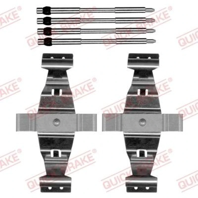 Image of QUICK BRAKE Brake pad fitting kit QUICK BRAKE 109-0108
