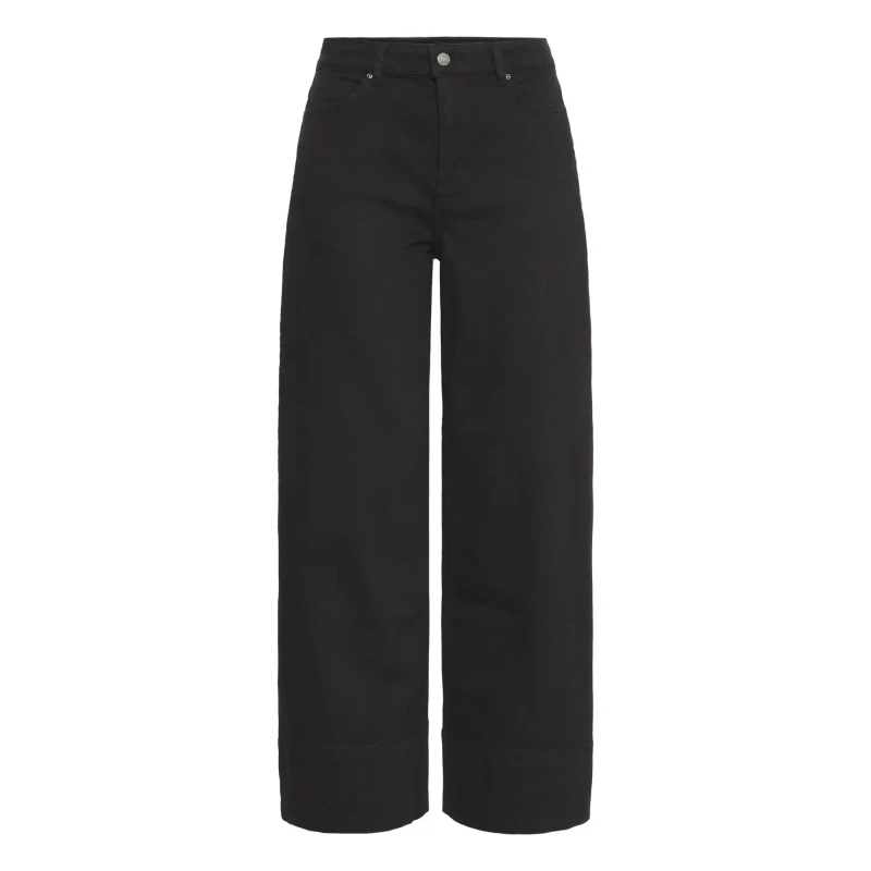 Image of b.Young Womens jeans b.young Lydia Wide Noir Female 26