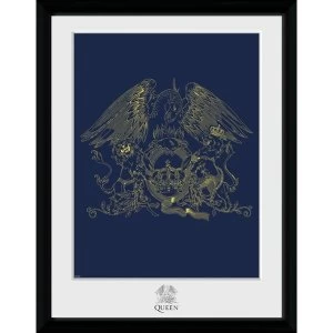 image of Queen Crest 12" x 16" Collector Print