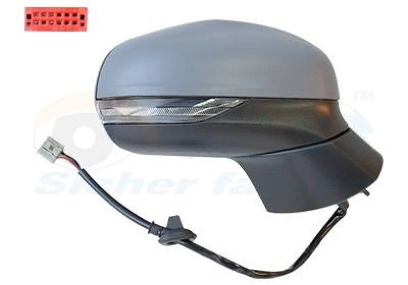 Image of VAN WEZEL Wing mirror VAN WEZEL 1809808