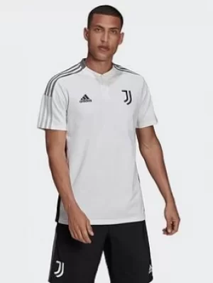 Image of adidas Juventus Tiro Polo Shirt, White Size M Men