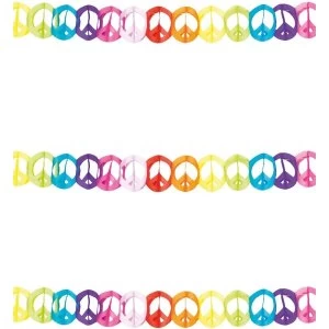 Image of Hippie peace And Love Party Decoration