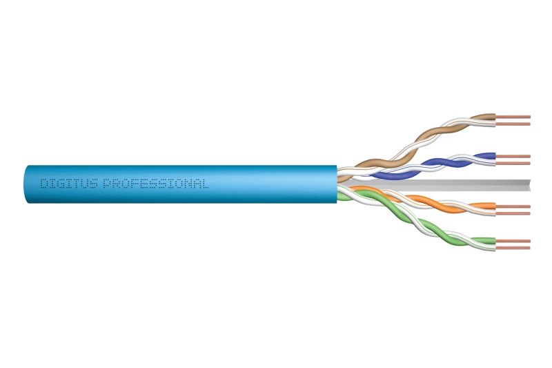 Image of Digitus CAT 6A U/UTP installation cable. 305 m. simplex. Eca