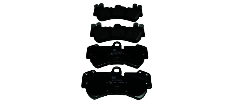 Image of HELLA Brake pad set HELLA 8DB 355 018-701